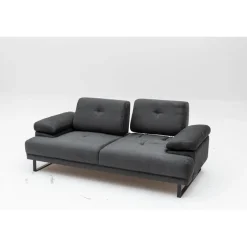 Kingston (199 x 99 x 83 cm) 2-sits bäddsoffa Antracit