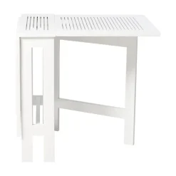 Klaffbord Butterfly 130x65 cm Vit