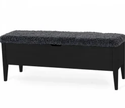 Klinte Bänk 120 Svart