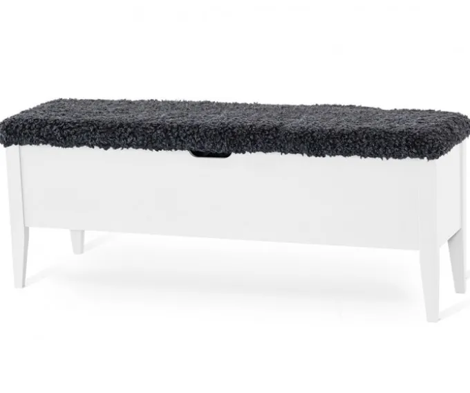 Klinte Bänk 120 Vit