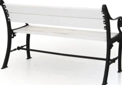 Köpenhamn Soffa 130 cm Svart/Vit