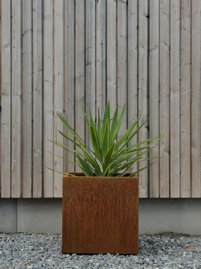 Kummin Kruka 40x40 cm Corten
