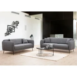 La Paz (214 x 98 x 85 cm) 3-sits bäddsoffa Grå