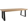 Laurion Matbord 230x100 cm Teak/Svart