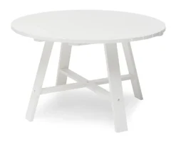 Läckö Utebord Ø120 cm Vit