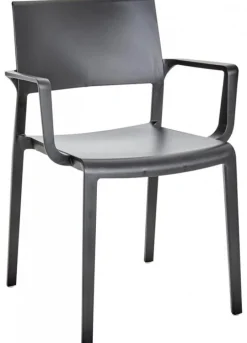 Lilibet Karmstol Grå