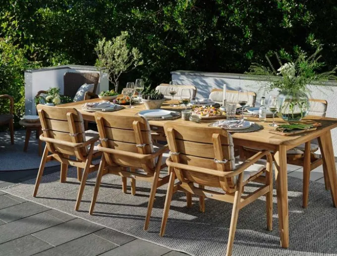 Lilja Matbord 240x100 cm Teak