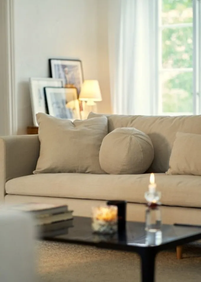Lill 4-sits Soffa LC Wildflower Nude
