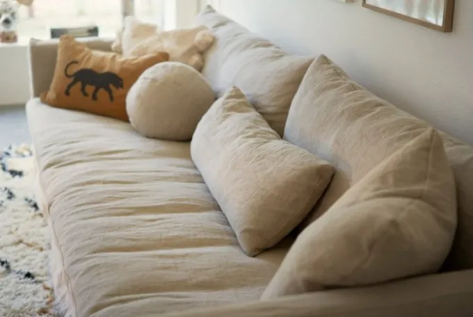Lill 3-sits Soffa LCV Wildflower Cold Beige