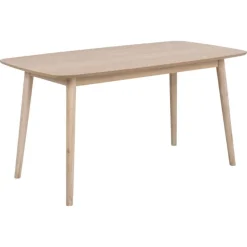 Lillesand Matbord 150x80 cm Vitpigmenterad Ek