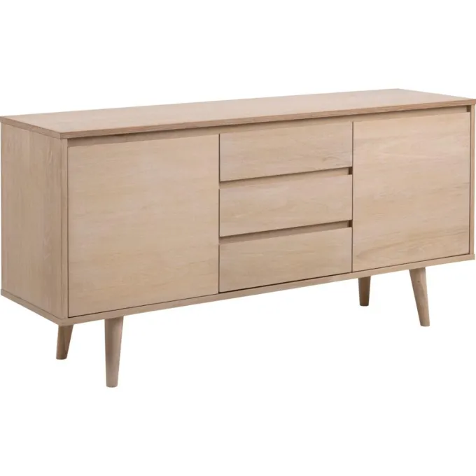Lillesand Sideboard 75x150x40 cm Vitpigmenterad