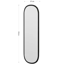 Lima (40 x 120 x 2,2 cm) Spegel Svart