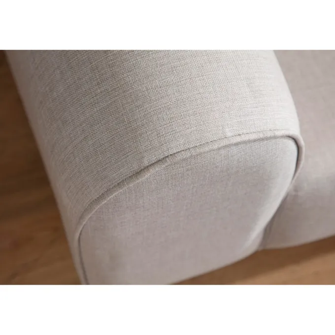 Lima 3-sits (220 x 84 x 77 cm) 3-sits bäddsoffa Creme