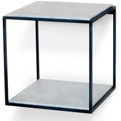 Lime Vägghängt Sängbord 34 x 34 cm Betonglaminat