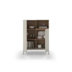 Limerick (90 x 120 x 41,8 cm) Sideboard Sandsten naturlig ek