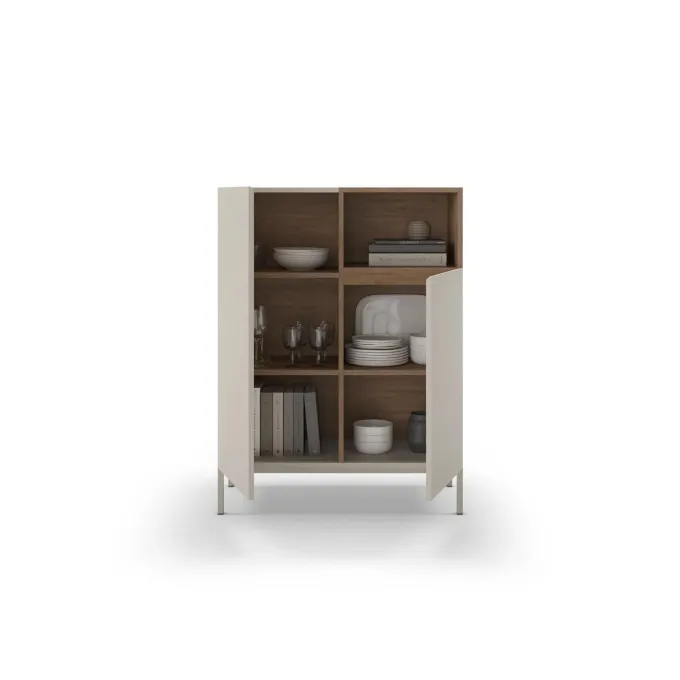 Limerick (90 x 120 x 41,8 cm) Sideboard Sandsten naturlig ek