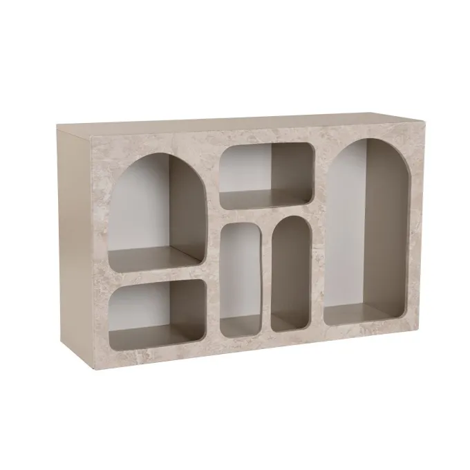Liva 120 (120 x 74 x 37 cm) Konsol Travertinmarmor sandsten