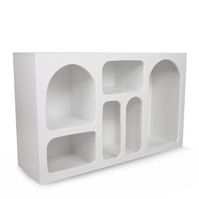 Liva 120 (120 x 74 x 37 cm) Konsol Vit