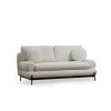 Livorno (188 x 85 x 92 cm) Vit 2-sitssoffa