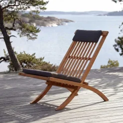 Lobby Loungefåtölj Teak