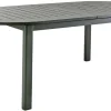 Lomma Elipse 220-280x110 cm Utebord Svart