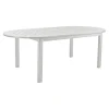 Lomma Matbord Elipse 220-280x110 cm Light Grey