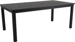 Lomma Matbord 100x194-312 cm Svart