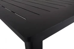Lomma Matbord 100x194-312 cm Svart