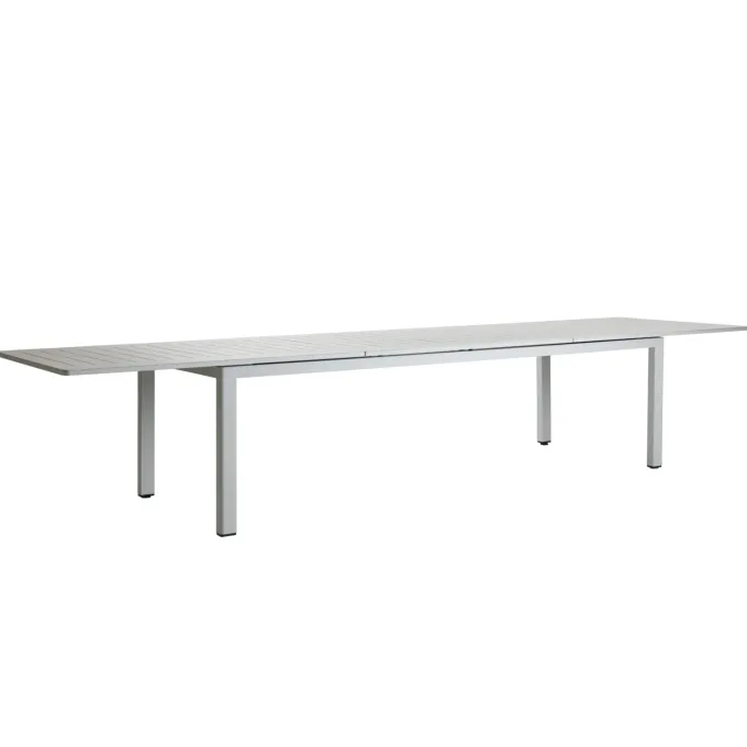 Lomma XL 260-380x100 cm Utebord Light Grey