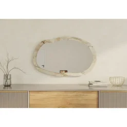 Lossa W (52 x 86 x 2,2 cm) Efesos-marmor Spegel