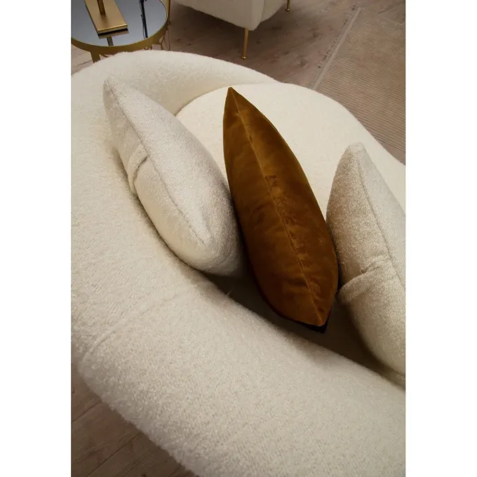 Luanda (255 x 85 x 120 cm) 3-sitssoffa Creme