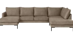 Luciana U-Soffa Höger Vogue Taupe