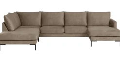 Luciana U-Soffa Höger Vogue Taupe