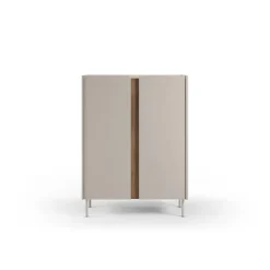 Lucile (90 x 120,4 x 40,5 cm) Sideboard Sandsten naturlig ek