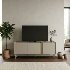 Lucile TV-bänk Sandsten / Natur ek