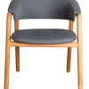 Luna Stol Grå/Teak