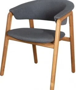 Luna Stol Grå/Teak