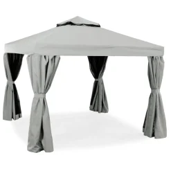 Luxor Paviljong 300x300 cm Grå