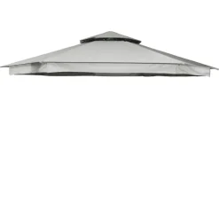 Luxor Paviljongtak Ø400 cm Grå