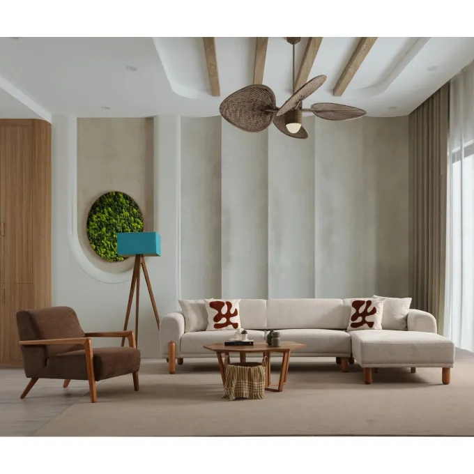 Lyke (290-180 x 88 x 75 cm) Hörnsoffbädd Höger