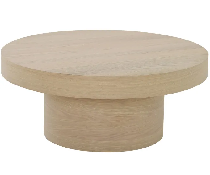 Lynor Soffbord 70 cm Vitpigmenterad Ek