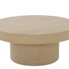 Lynor Soffbord 98 cm Vitpigmenterad Ek