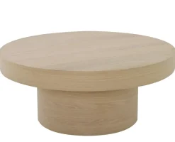 Lynor Soffbord 98 cm Vitpigmenterad Ek