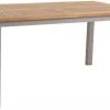 Lyon Bord 92x194-252 cm Khaki/Teak