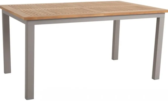 Lyon Bord 92x194-252 cm Khaki/Teak