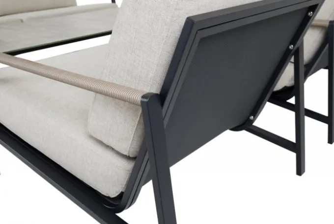 Lyra 2,5-Sits Soffa Svart