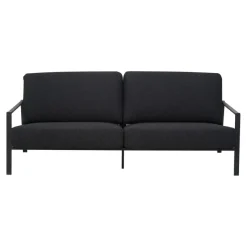 Lyra 2,5-sits Soffa 193x99 cm Svart/Teddy Black