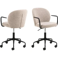 Macon Skrivbordsstol Beige