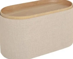 Maiko Sittpuff/Sidobord Beige