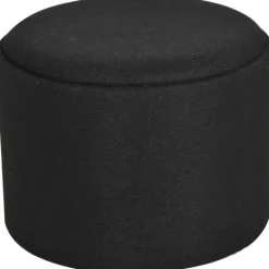 Maiko Sittpuff/Sidobord Rund Svart